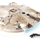 Illustration for article titled Air Hogs Massive Millennium Falcon Drone Even Has a Tiny Han Solo and Chewie in the Cockpit